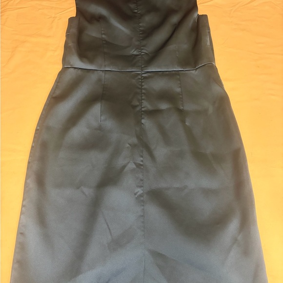 Chic Teal Sleeveless Midi Dress - Picture 4 of 16